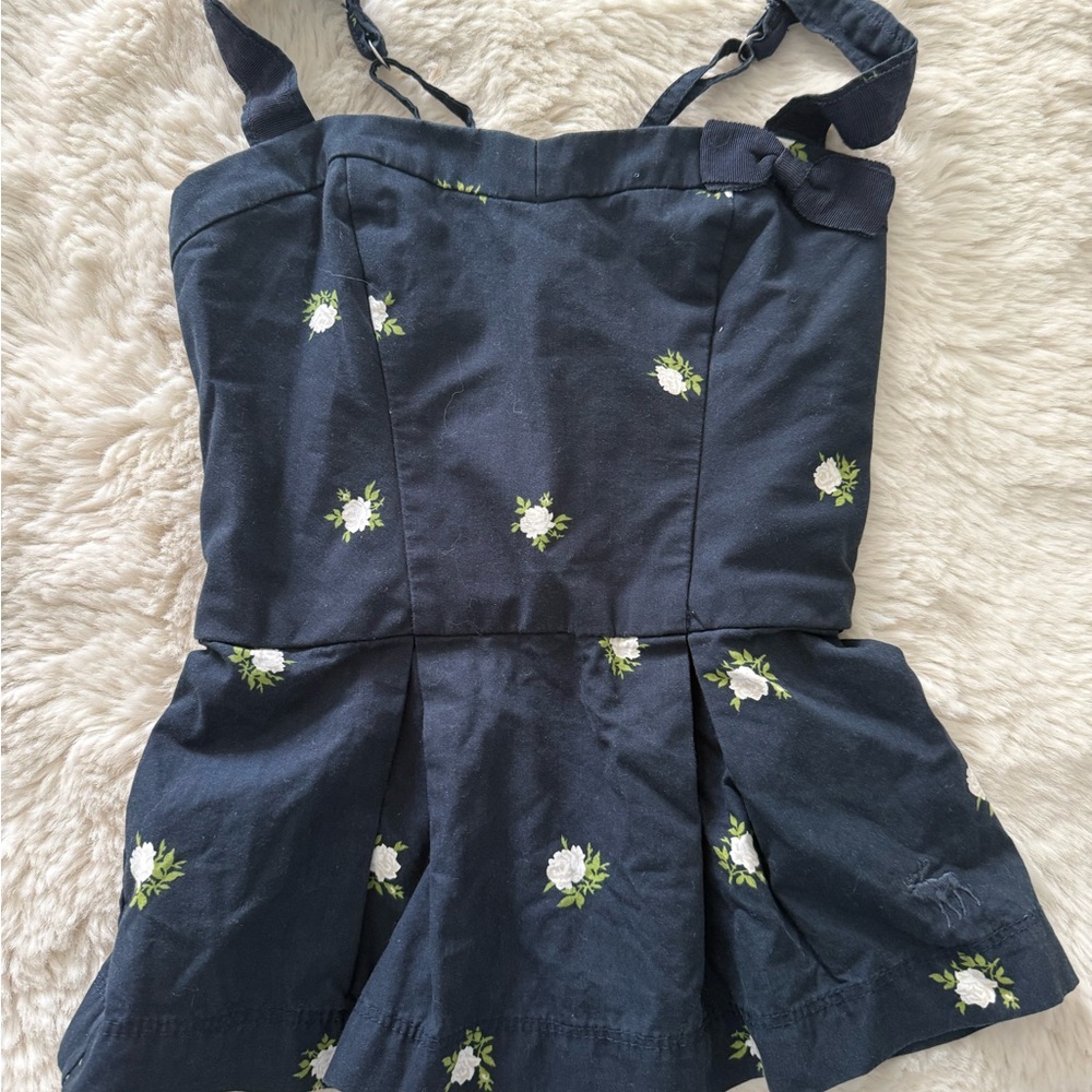abercrombie Kids Peplum Top (sz medium)